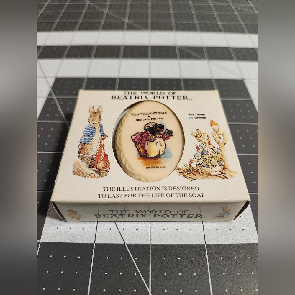 BRAND NEW The World Of Beatrix Potter Vintage Collectible Illustration Soap Bar